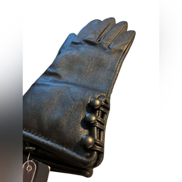 G.H. Bass New with Tags Leather Gloves Size Small - Picture 5 of 5